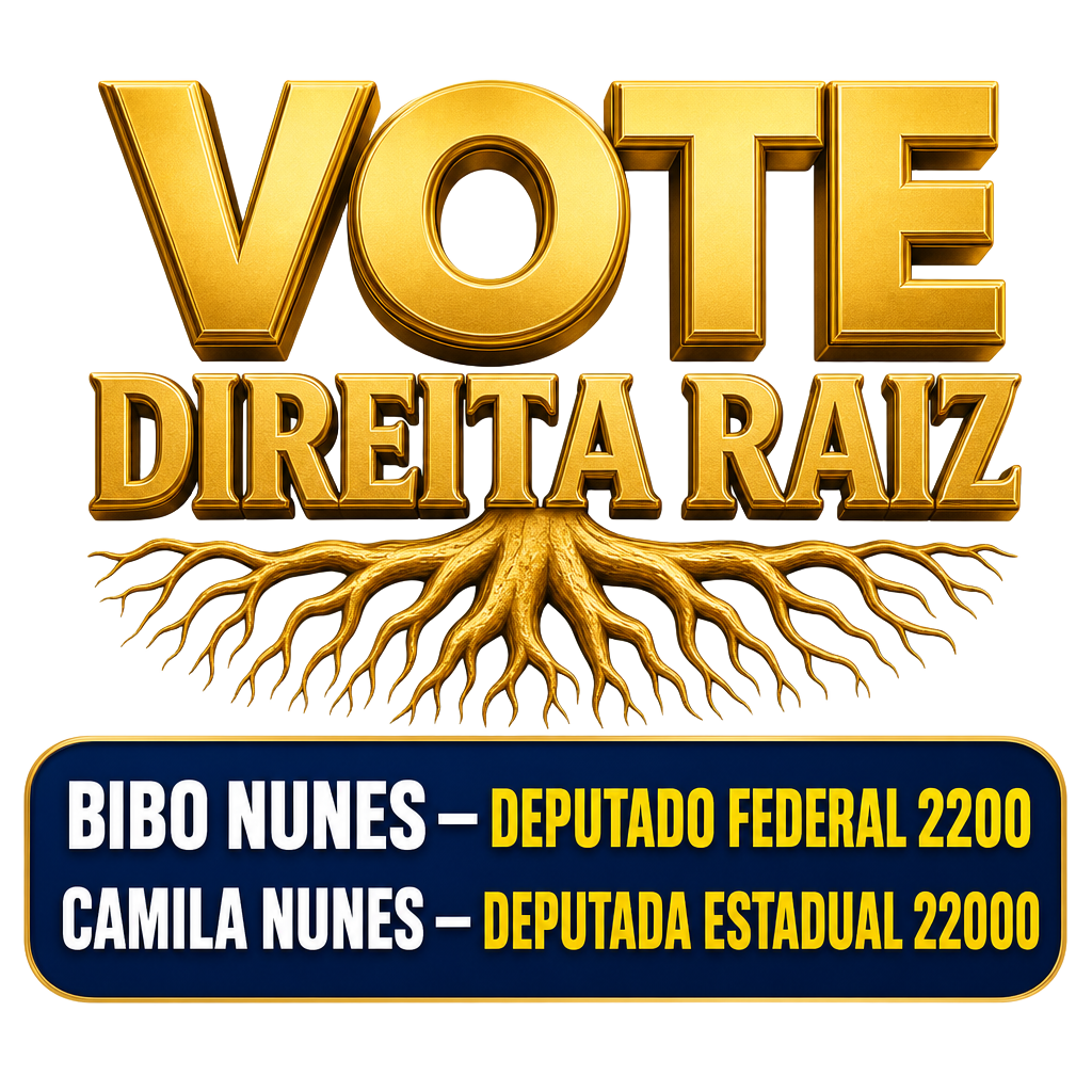 Figurinha da campanha: Vote Direita Raiz — 2200 e 22000