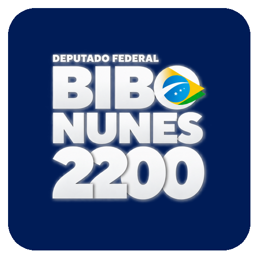 Figurinha oficial da campanha: Bibo Nunes 2200