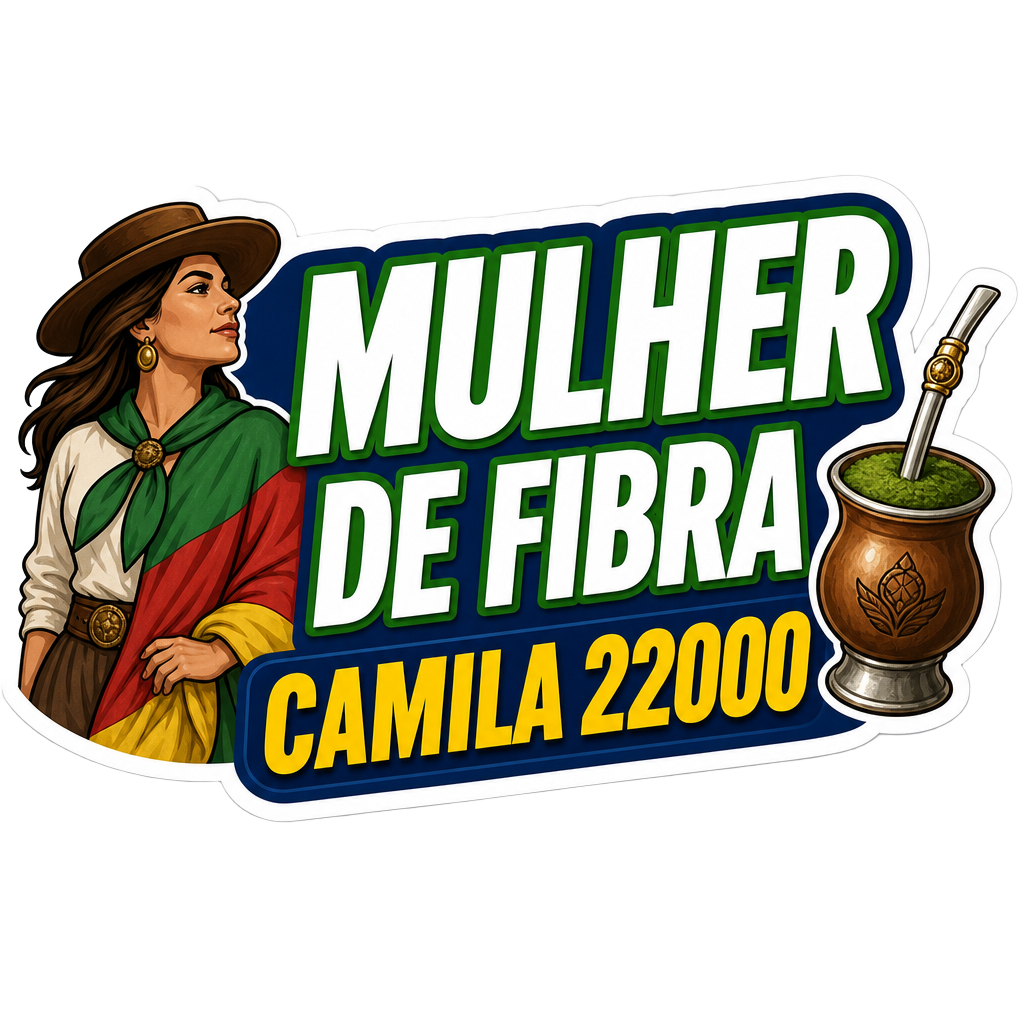 Figurinha da campanha: Mulher de fibra — Camila 22000